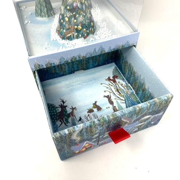 Marks & Spencer x Target  Snowing Forest Animated Snow Drawer Decor Keepsake - Picture 3 of 11